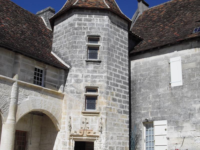 Manoir de Nanchapt - cour intérieure