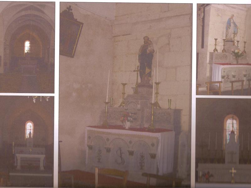 Eglise ND de la Recluse - l'autel 